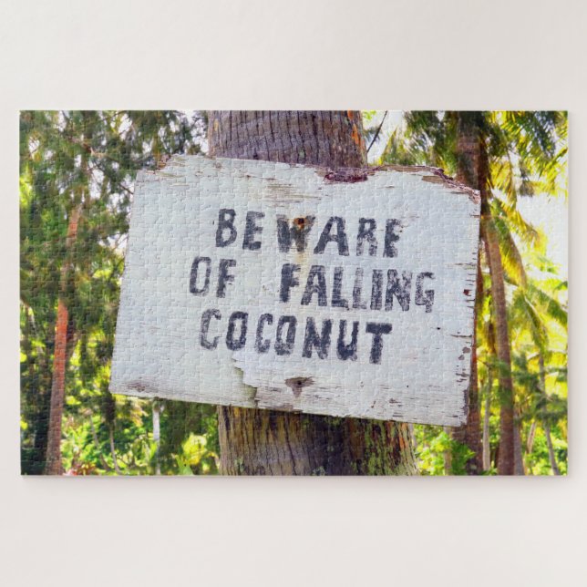Puzzle COCONUTS EN CAÍDA DE 20 x 30 PULGADAS (Horizontal)