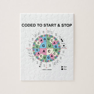 Puzzle Codificado Para Iniciar Y Parar (Rueda Codon)