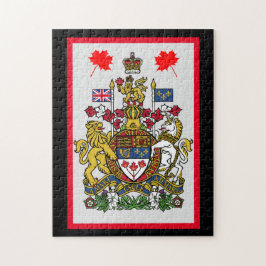 Puzzle Código Canadiense de Armas JigsawPuzzle