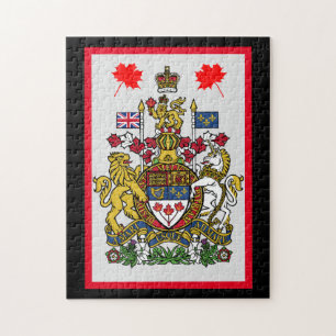 Puzzle Código Canadiense de Armas JigsawPuzzle