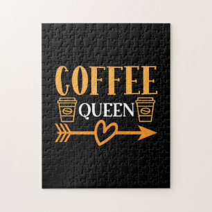 Puzzle Coffee Art Coffee Queen