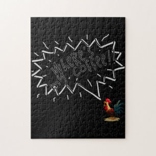 Puzzle Coffee Rooster