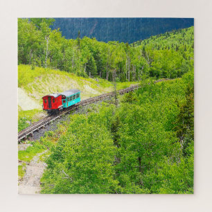 Puzzle Cog Train Washington Mountain New Hampshire