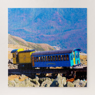 Puzzle Cog Train Washington Mountain New Hampshire
