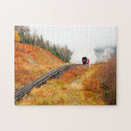 Puzzle Cog Train Washington Mountain New Hampshire