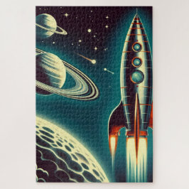 Puzzle Cohete espacial