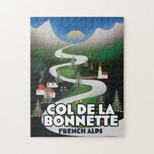Puzzle Col de la Bonette, Francia