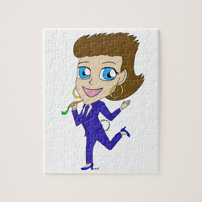 Puzzle cola de conejito chibi (Vertical)