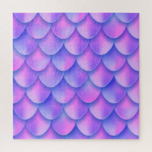 Puzzle Cola de sirena holográfica, textura de Relieve met