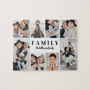 Puzzle Colage de Fotos Personalizadas de Familia