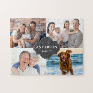 Puzzle Colage de fotos personalizadas de familia regalo p