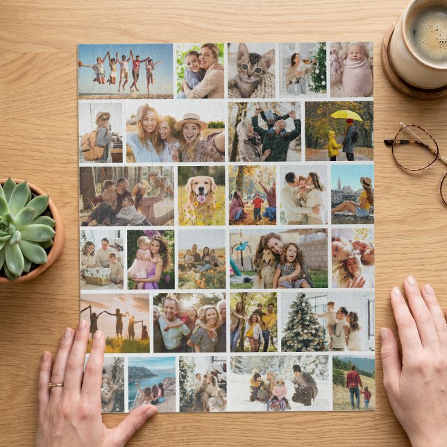 Puzzle Colaje de 28 Fotos Personalizadas (Subido por el creador)