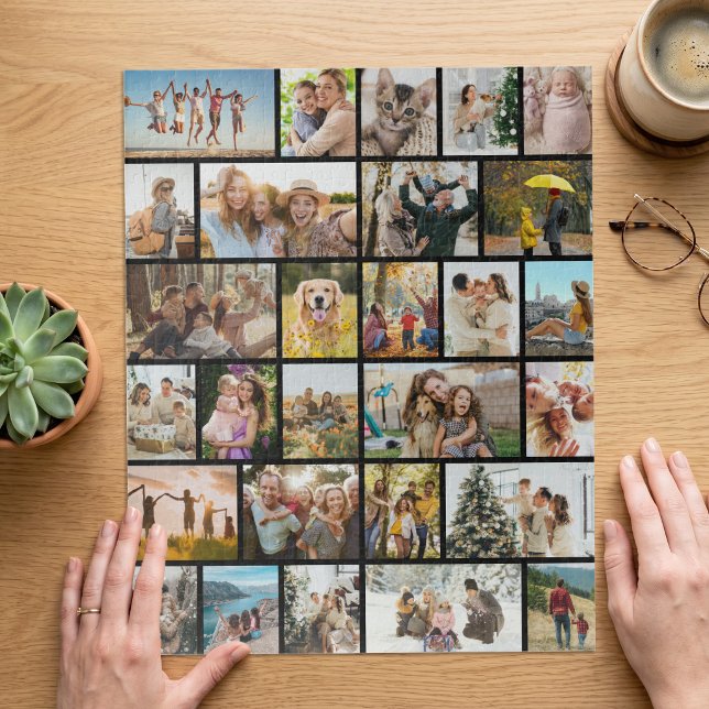 Puzzle Colaje de 28 Fotos Personalizadas (Subido por el creador)