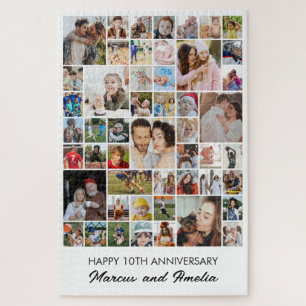 Puzzle Colaje de Fotos 50 Imágenes 20x30 Pareja Amor Boda