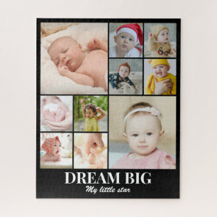 Puzzle Colaje de Fotos de Bebés Niños 10 Fotos 8x10 16x20
