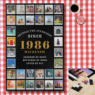 Puzzle Colaje de fotos de recuerdos familiares del 40 cum