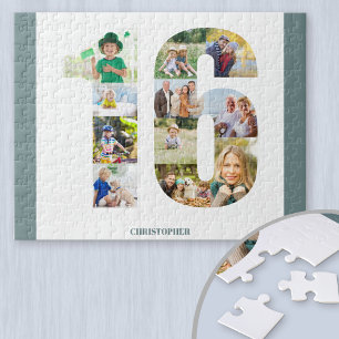 Puzzle Colaje de fotos del cumpleaños número 16 recuerdo