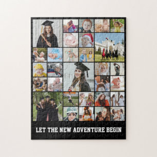 Puzzle Colaje de Fotos Personalizado 30 Fotos 11x14 Gradu