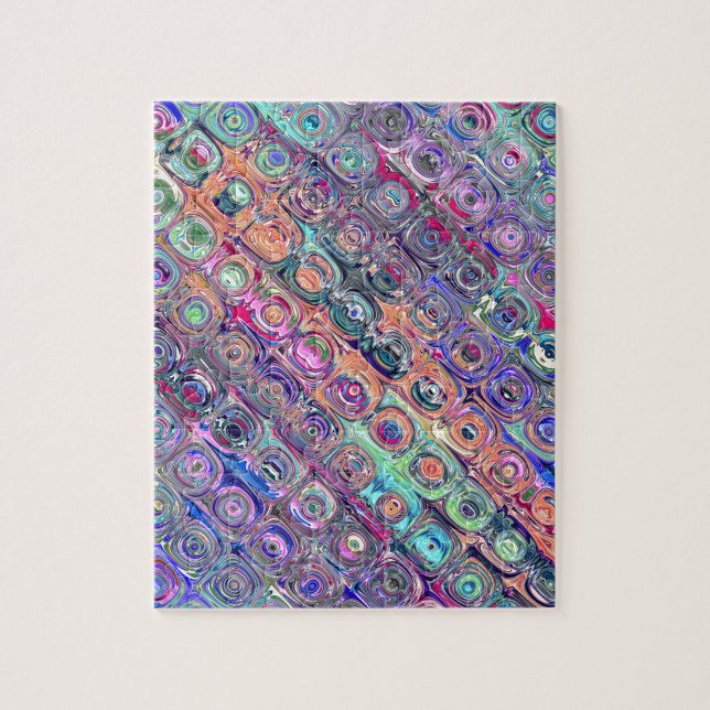 Puzzle Colas de vidrio espectrales (Vertical)