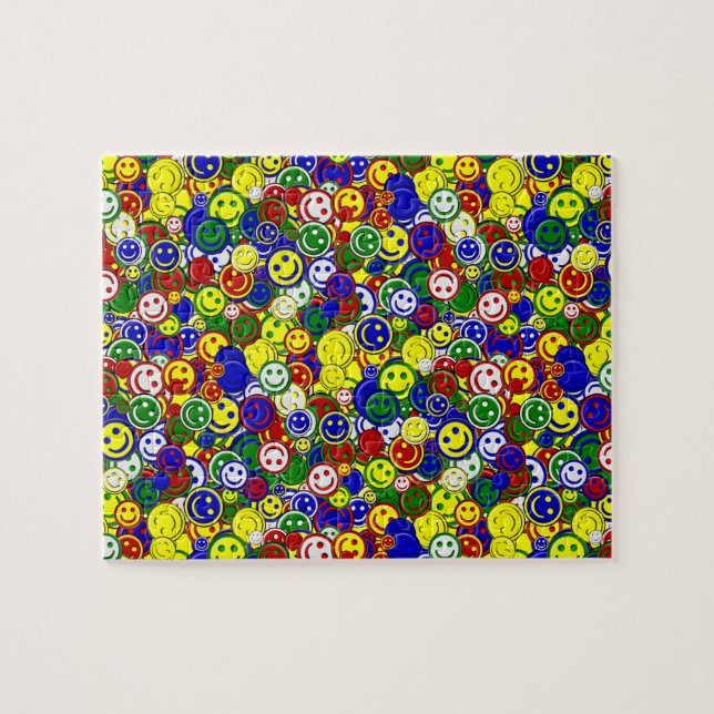 Puzzle Colas faciales primarias,PUZZLE AMARILLO-JIGSAW (Horizontal)