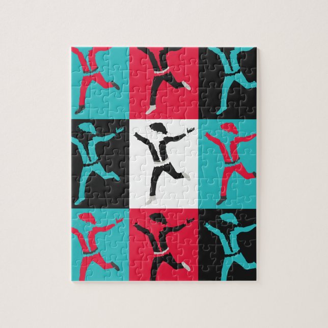 Puzzle Colección de arte del navidad de Santa del (Vertical)