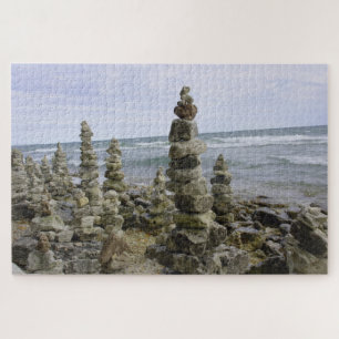 Puzzle Colección de Cairn Rock de Isla Mackinac - 20x30 p