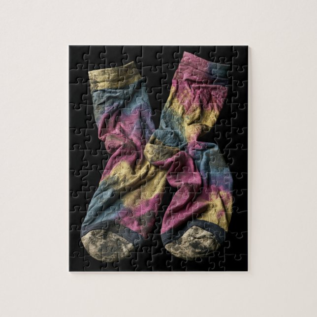 Puzzle Colección de Calcetines Sucios (Vertical)