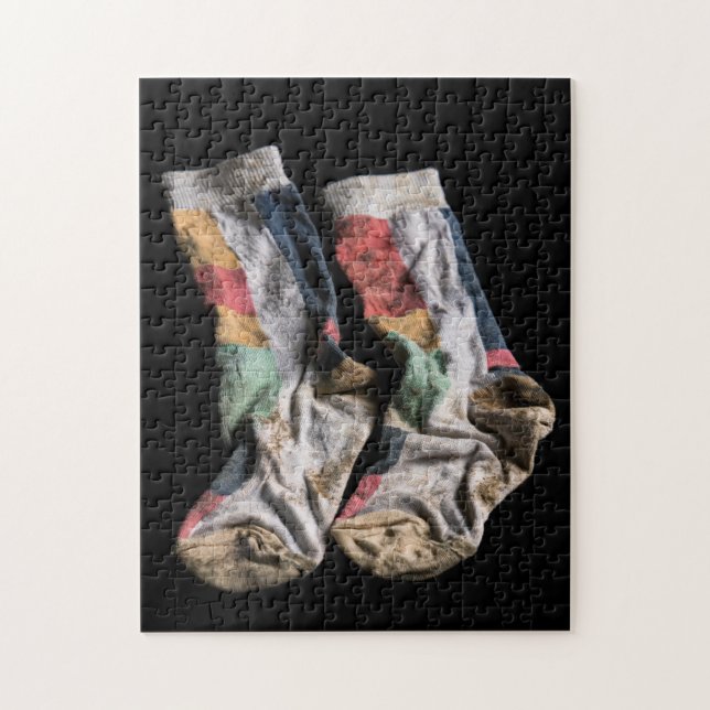 Puzzle Colección de Calcetines Sucios (Vertical)