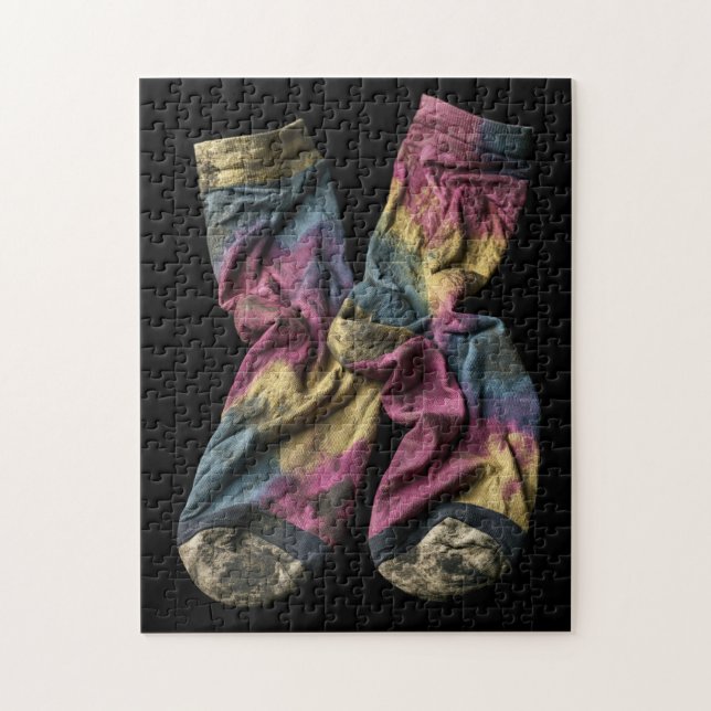 Puzzle Colección de Calcetines Sucios (Vertical)