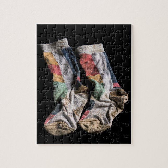 Puzzle Colección de Calcetines Sucios (Vertical)
