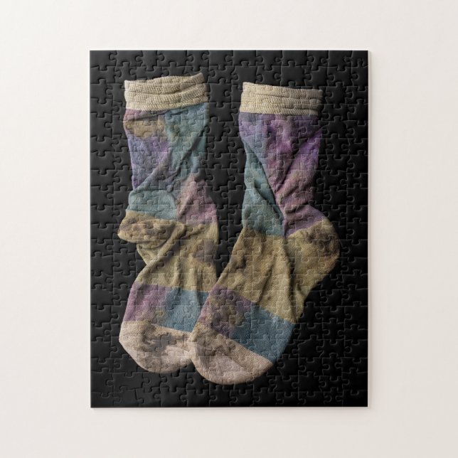 Puzzle Colección de Calcetines Sucios (Vertical)