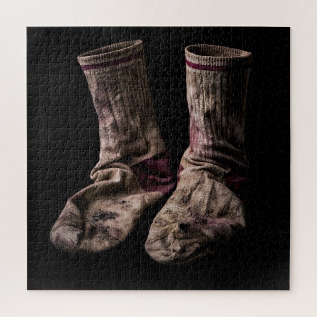 Puzzle Colección de Calcetines Sucios (Vertical)