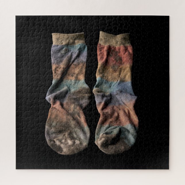 Puzzle Colección de Calcetines Sucios (Vertical)