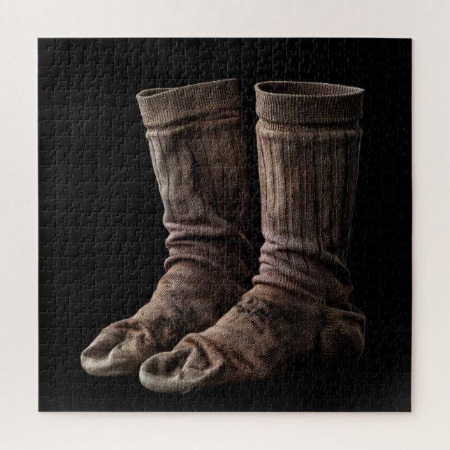 Puzzle Colección de Calcetines Sucios (Vertical)