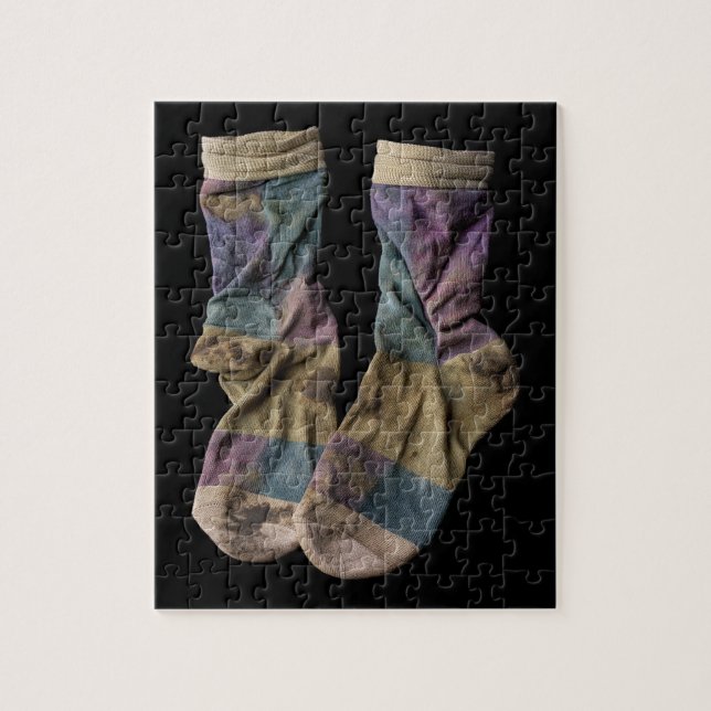 Puzzle Colección de Calcetines Sucios (Vertical)