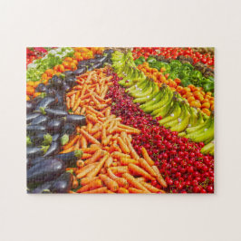 Puzzle Colección de frutas y verduras