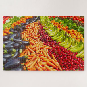Puzzle Colección de frutas y verduras