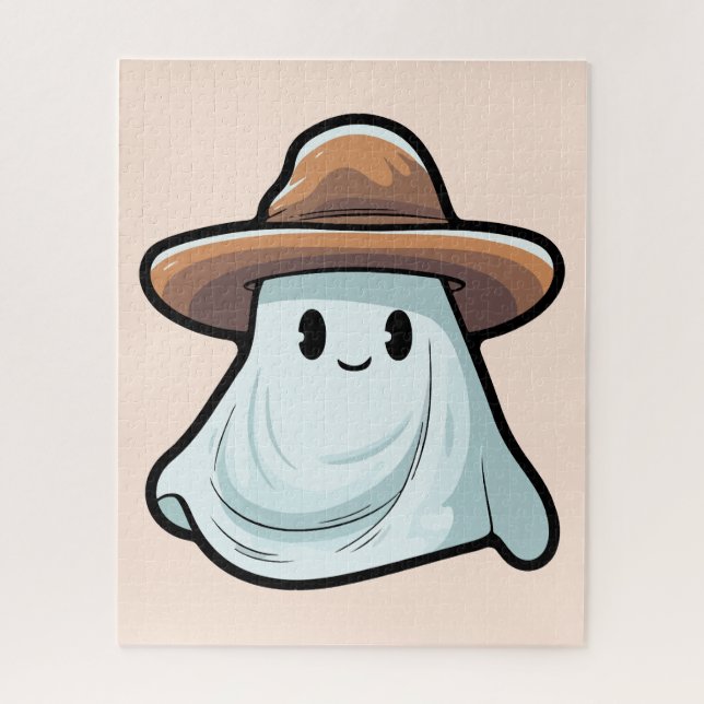 Puzzle Colección de Halloween Baby Boo Cowboy Ghost (Vertical)