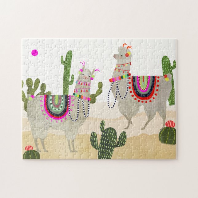 Puzzle Colección de Llamarama | Llamas cortas (Horizontal)