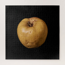 Puzzle Colección de Manzana Elegante sobre Negro