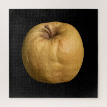 Colección de Manzana Elegante sobre Negro