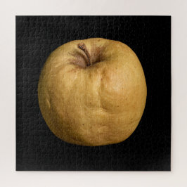 Puzzle Colección de Manzana Elegante sobre Negro
