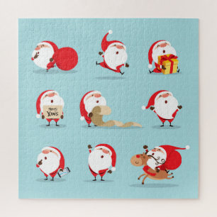 Puzzle Colección de navidades Santa Claus.