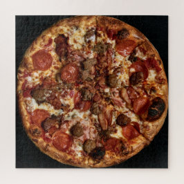 Puzzle Colección de pizzas gourmet