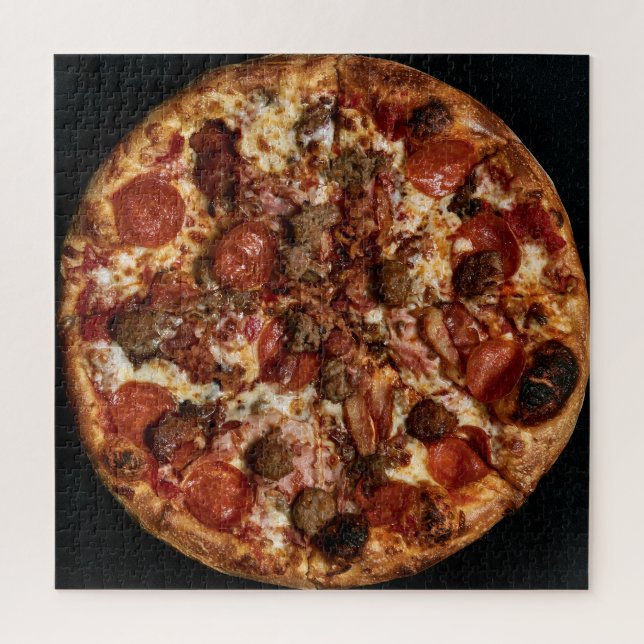 Puzzle Colección de pizzas gourmet (Vertical)