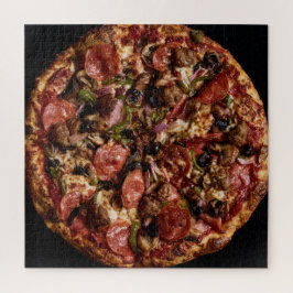 Puzzle Colección de pizzas gourmet
