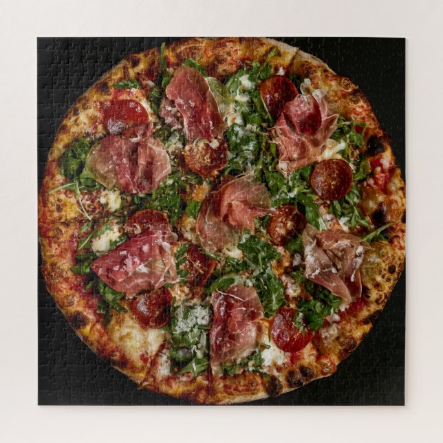 Puzzle Colección de pizzas gourmet (Vertical)