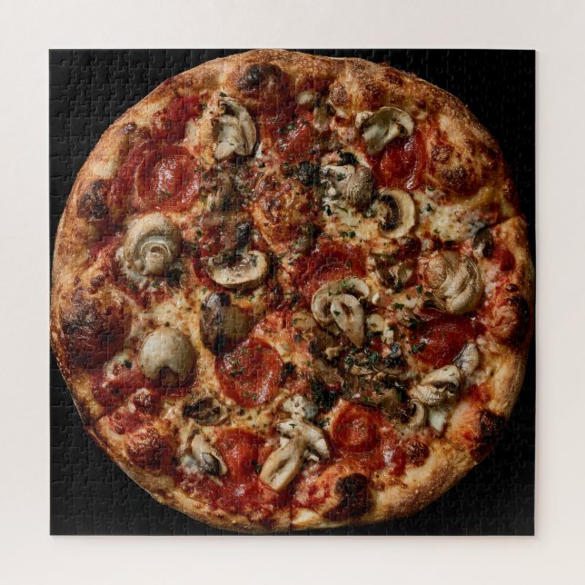 Puzzle Colección de pizzas gourmet (Vertical)