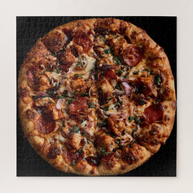 Puzzle Colección de pizzas gourmet (Vertical)