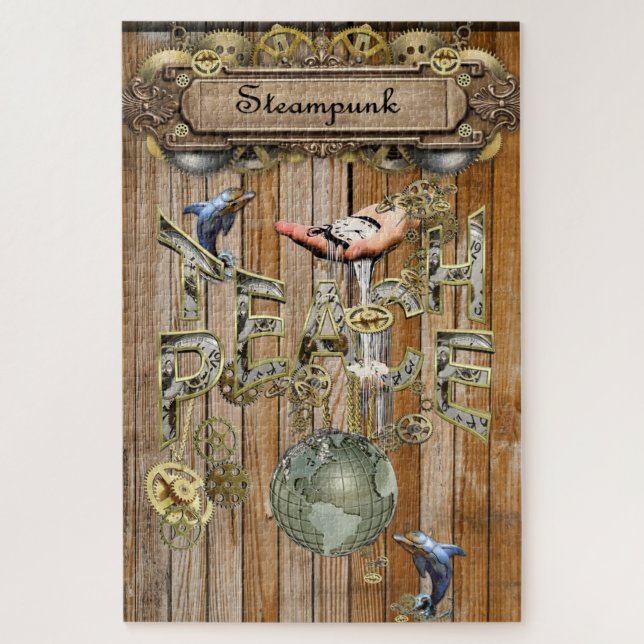 Puzzle Colecciones de elementos gráficos Steampunk en mad (Vertical)
